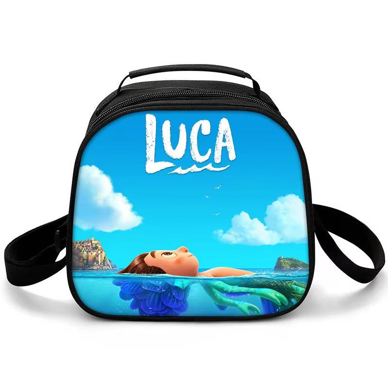 Children'S Crossbody Lunch, One-Shoulder Storage Bag, Primary And Secondary School Students' Portable Thermal Insulation Bag To Map [Formulate]