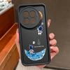Anti-Fall TPU Soft Phone Case Shell For OnePlus 13 12 13R 13T 12R ACE 5 3 2 11R Moon Astronaut Pattern Shockproof Matte Lens Protection Cover