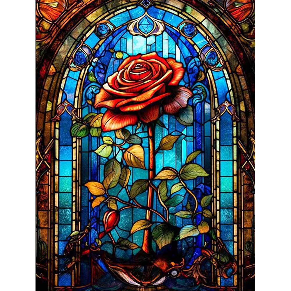 Алмазная живопись Дисней Красавица и Чудовище Полная круглая алмазная мозаика Домашний декор Полная квадратная и круглая алмазная мозаика Вышивка Крестиком Round 20x30cm