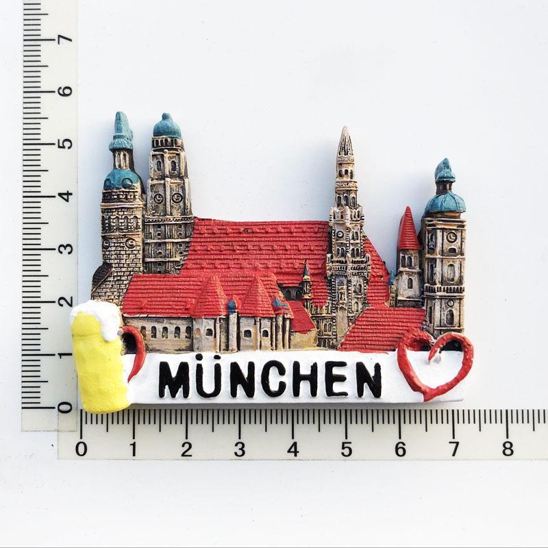 Deutschland-Kühlschrankmagnet-Aufkleber, Touristen-Souvenir, Kühlschrank-Aufkleber, Gedenk-Heimdekoration