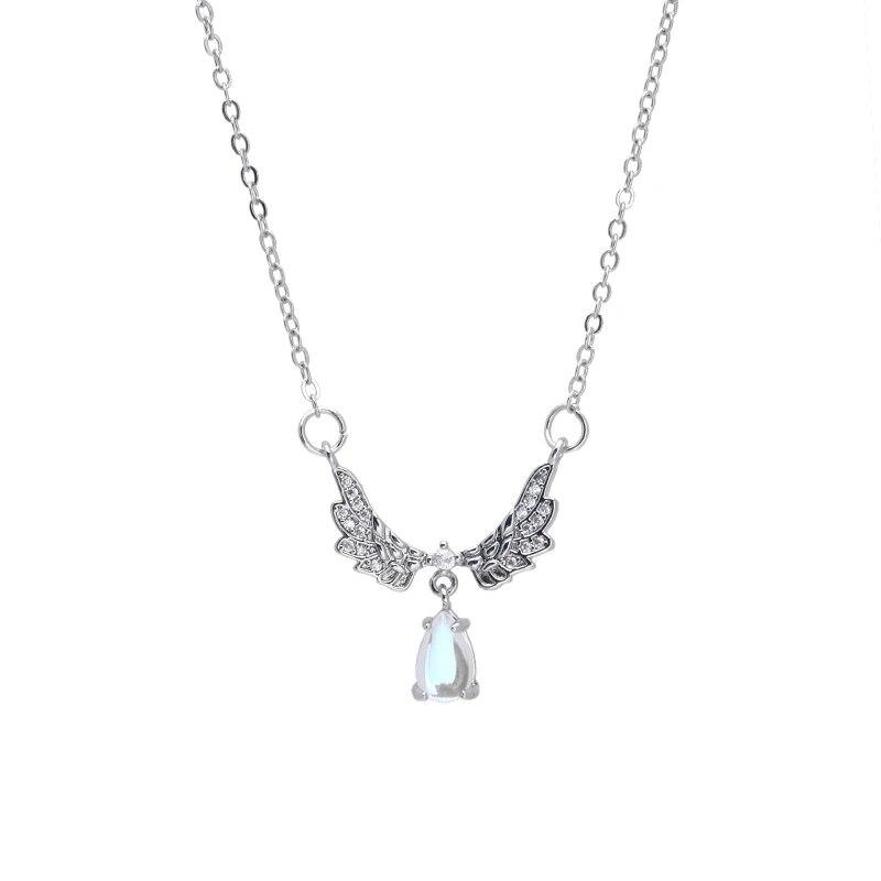 Vintage Barotte Necklace For Women Girl Kpop Zircon Heart Cross Tassel Pendant  Necklace Punk Clavicle Choker Aesthetic Jewelry