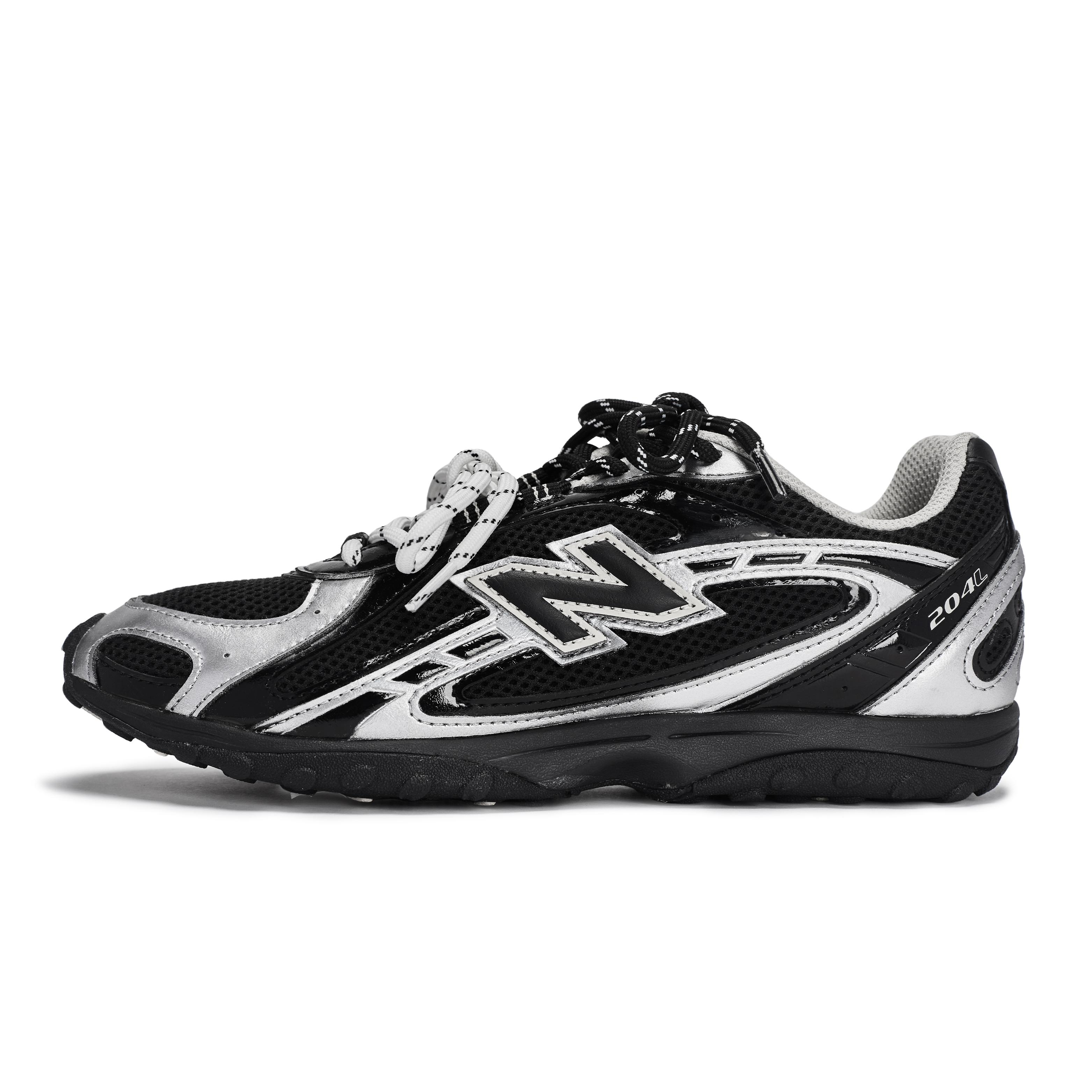 

New Balance 204L 811 Manufacturing, Black Silver Speed Low top Casual Shoes Unisex Black Gray Silver U204LMRA(Team80-) D-Width 36