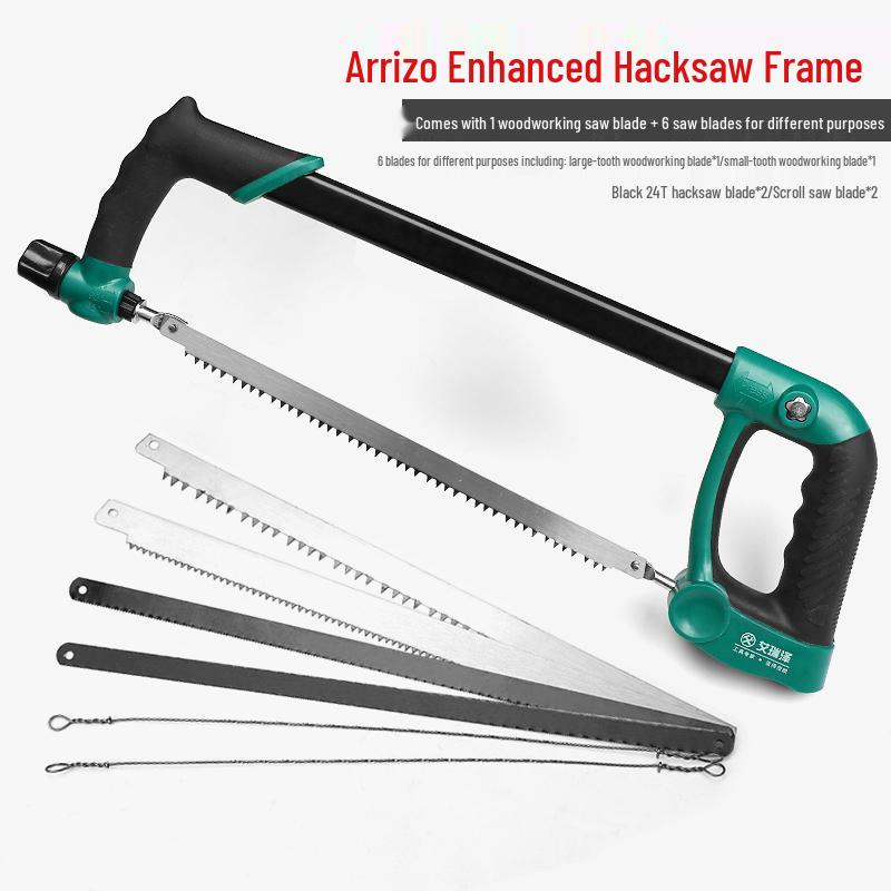 Hacksaw Frame Mini Hand Saw: Small Steel Bow for Woodworking & Metal Cutting