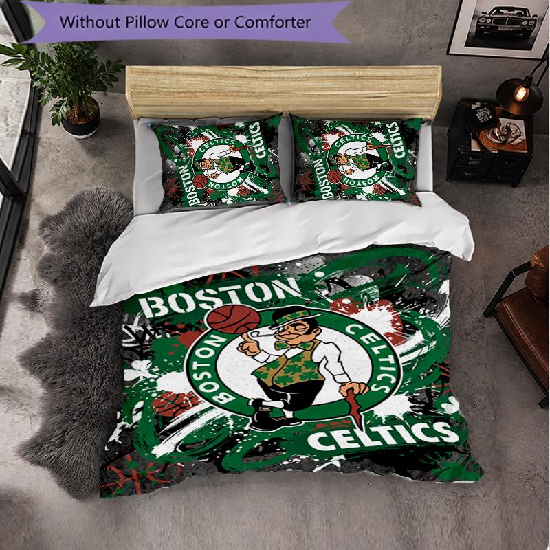 Biancheria da Letto a Tema Celtic FC Set 3 Pezzi Copripiumino Biancheria da Letto Decorativa Per Camera Adolescenti Decorazione Casa