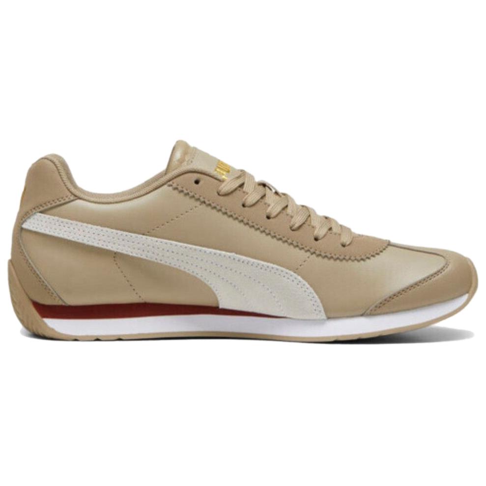 Puma Turin 3 Comfortable Versatile Durable Low-Top Lifestyle Casual Shoes Unisex sneaker Light-Brown 397493-03