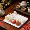 3D Litchi Shaped Mooncake Mold Non-Stick Cookie Stamp Easy Clean Pastries Mold  Mid-Autumn Festival