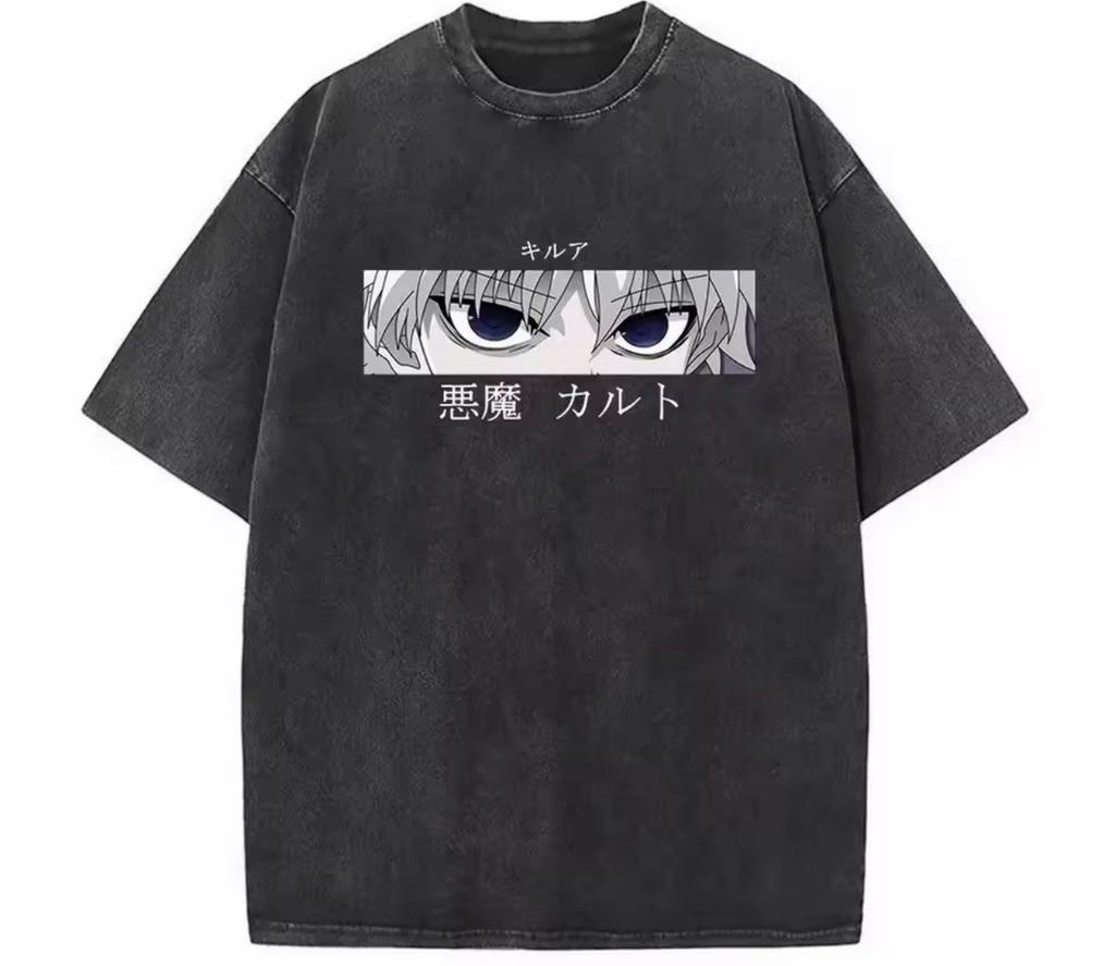 New HunterXHunter Killua Zoldyck Graphic T-Shirt Unisex READ DESCRIPTION
