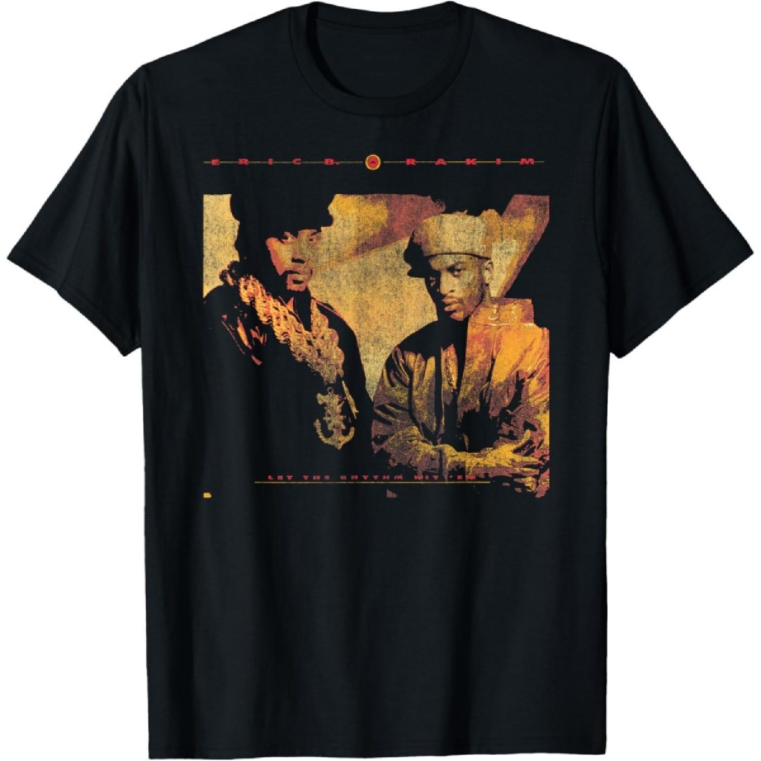 Eric B & Rakim – Let The Rhythm Portrait T-Shirt S