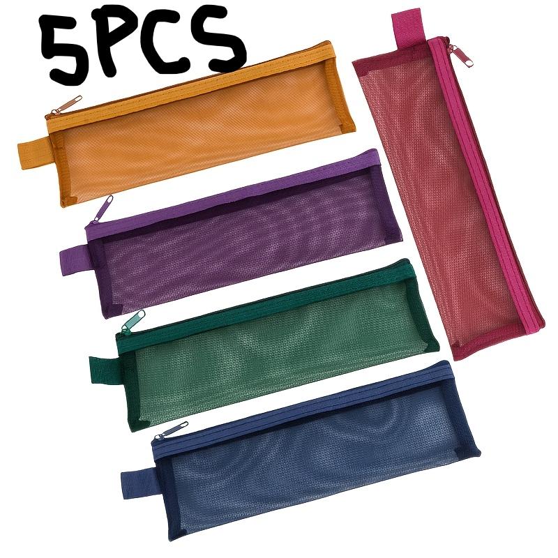 

Велика місткість та багатофункціональність: Набір із 5 шт. Портативних та міцних сумок-органайзерів для косметичних пензлів із нейлонової сітки Storage