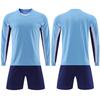 Long-sleeved football suit autumn and winter children's quick-drying sports suit student training suit printed football suit wholesale