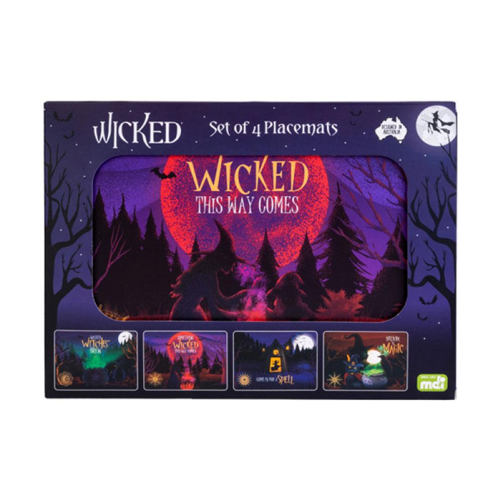 Ensemble de sets de table Wicked