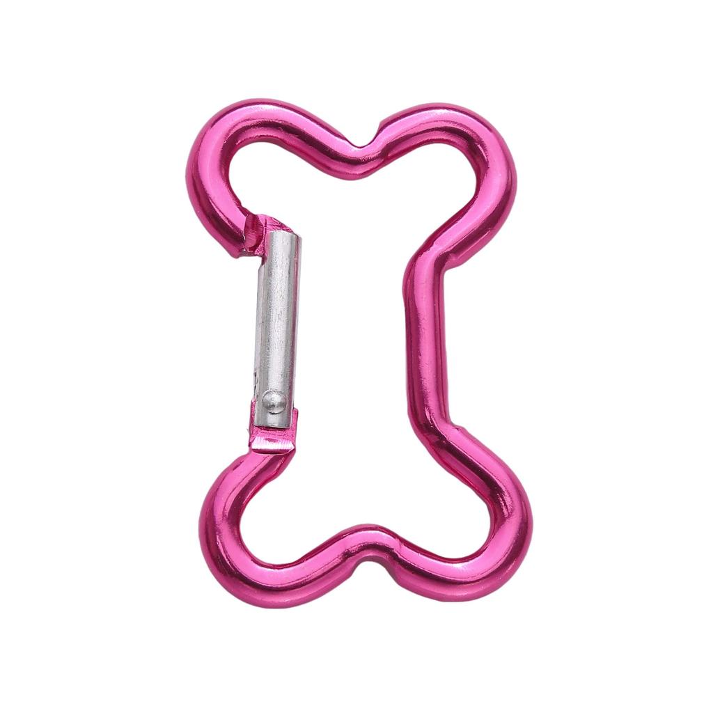 1pc Mountaineering Buckle Love Star Buckle D-Shaped Buckle Color Backpack Buckle Aluminum Keychain DIY Accessories