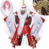 High Quality Yae Miko Cosplay Costume Uniform Jacquard Fabric Wig Anime Chinese Style Halloween Costumes for Women Game