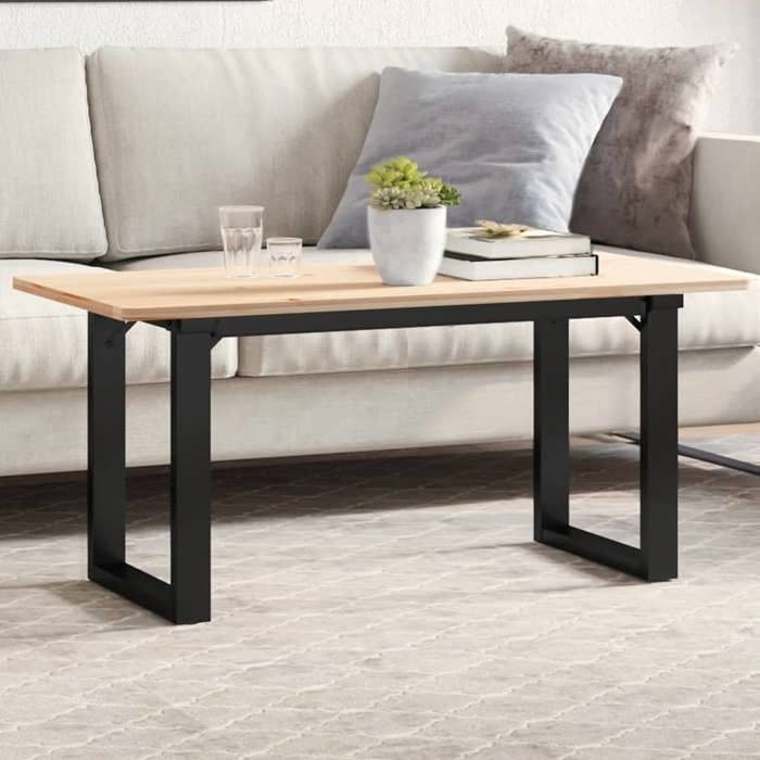 VidaXL Pieds de Table Basse Cadre en O, Pieds de Table d'Appoint, Pieds de Table d'Extrémité Salon Maison Intérieur, 357877