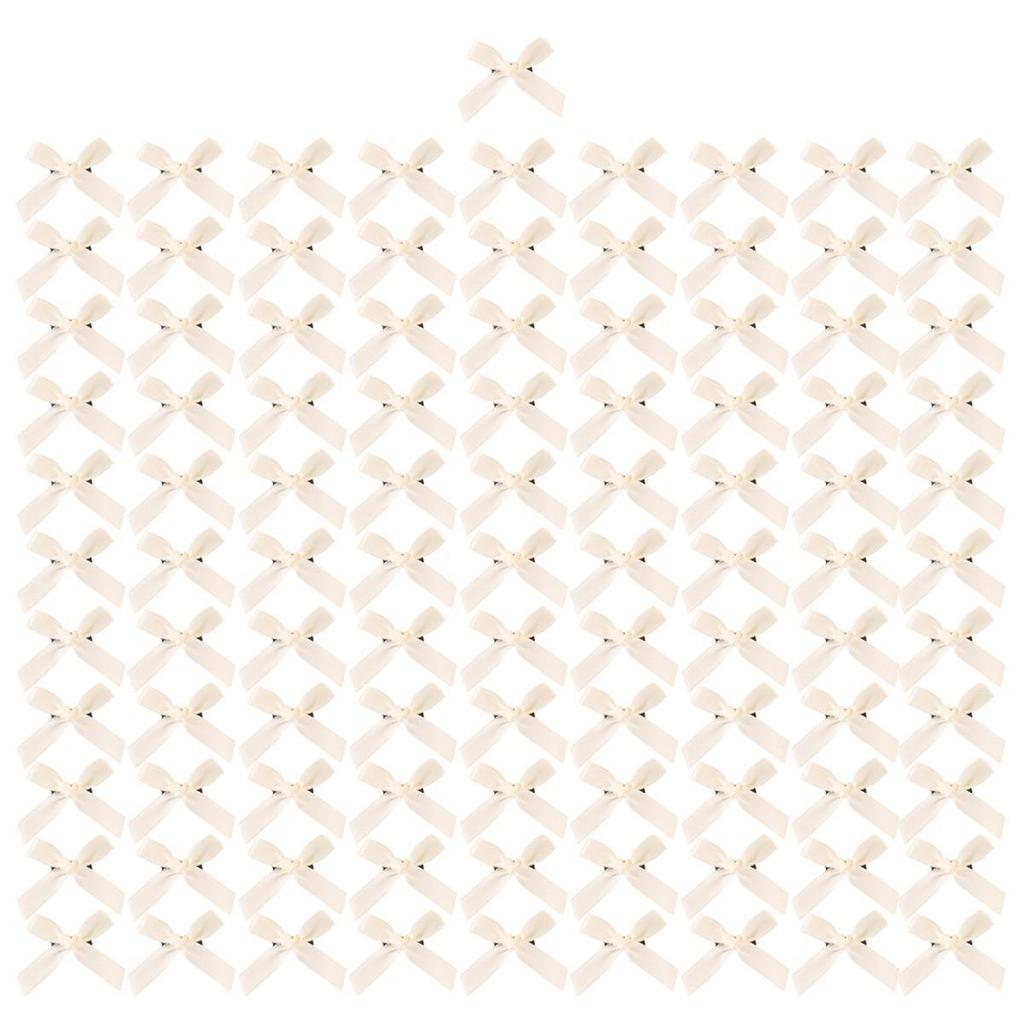 Ballet Style Ribbon Bow Duckbill Clip - Sweet 4cm Hair Accessories