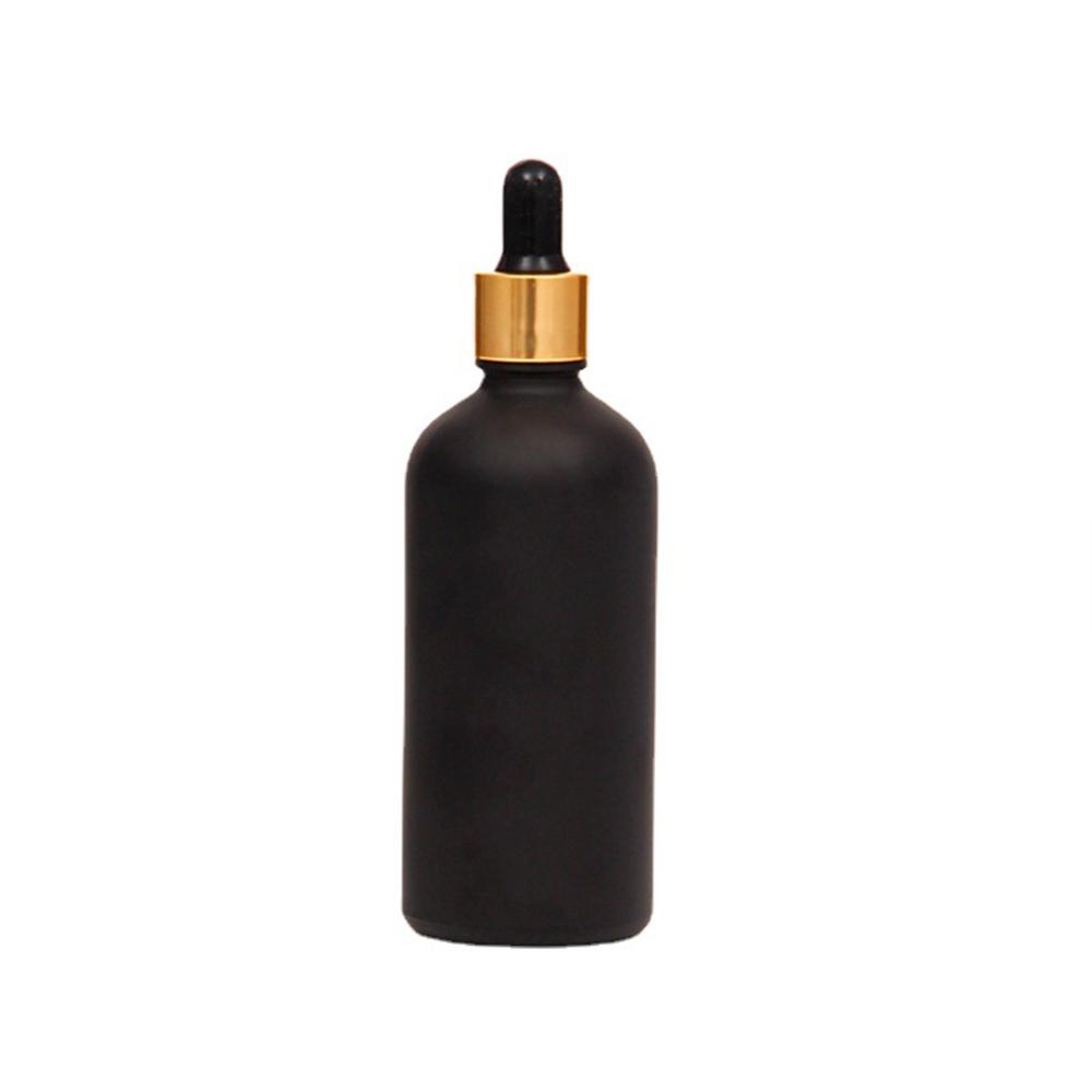 10ml 30ml 50ml 100ml Dropper Glass Bottle Fine Oil Bottle Scrub Black Light Avoidance Glass Cosmetics Separate Bottling