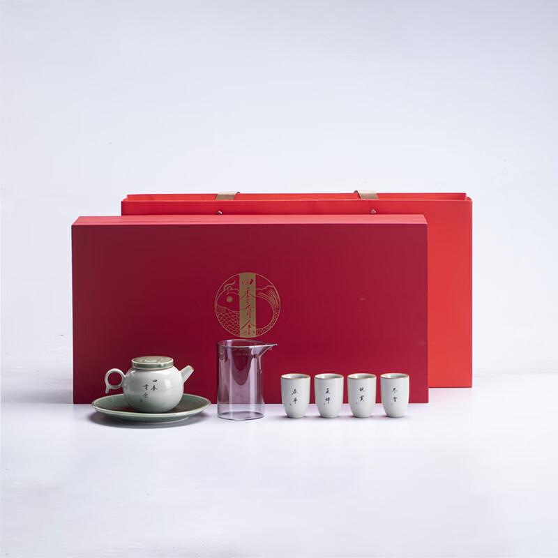 Zhi Zhe Jue Qi Four Seasons Abundant Ceramic Tea Set
