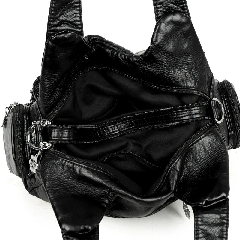 Women's Handbag Large Capacity Commuting Shoulder Bag PU Crossbody Bag