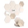 10 Pack Hexagonal Acoustic Panels, High Density Self-Adhesive Wall Panels for Noise Reduction and Decoration