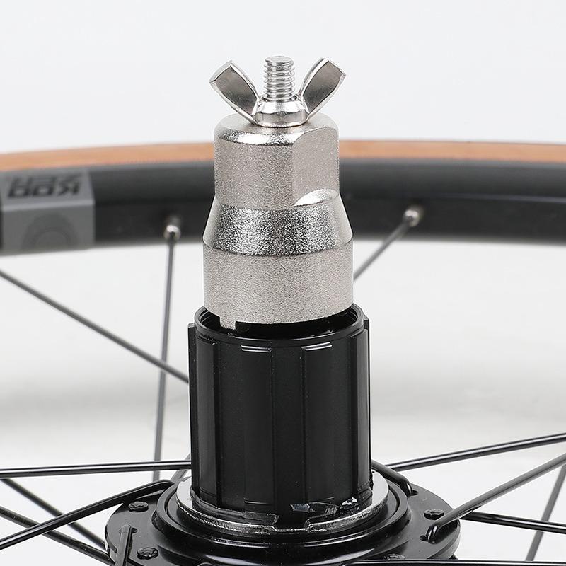 Chiave a Bussola Slotata Rimuovi-Installa Ruota Libera Bicicletta da Strada e Mountain Bike Strumento di Riparazione Rimuovi Mozzo Bicicletta