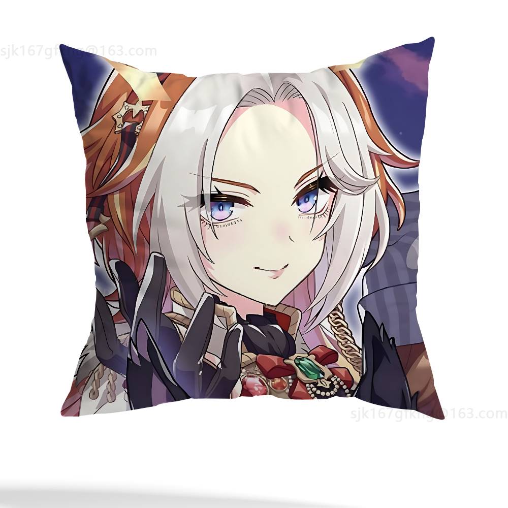 Umamusume Pretty Derby Pillowcase Casual Style Decoration, Suitable for Home Decoration (excluding Pillow Core)