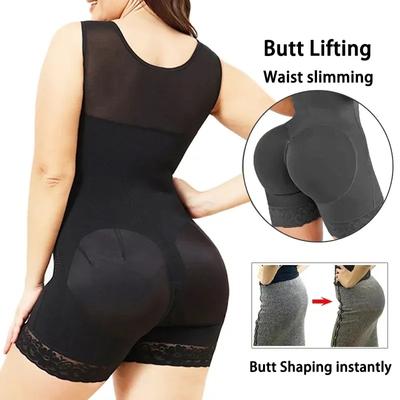 Body contenitivo ad alta compressione Guaine con spille Busto per uso quotidiano e post-chirurgico Guaina snellente Pancia Donna