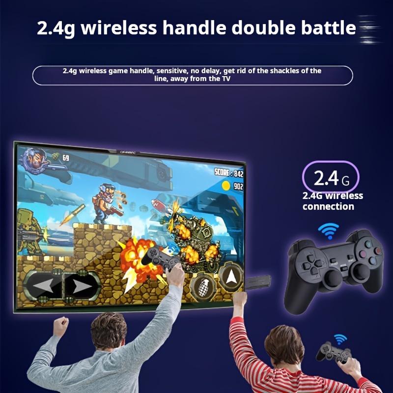HD M8 Game Console HDMI Home TV Game Console Wireless Controller Dual Arcade Retro Game Console