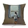 Salvador Dali Surrealism Oil Painting Portrait Decorative Art Cotton Linen Sofa Throw Pillow Case Abstract Art Cushion Cover