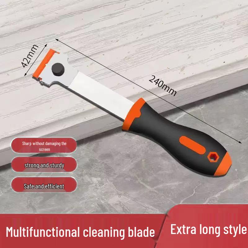 Multifunctional Silicone Sealant & Glue Remover Scraper for Kitchen and Floor Tiles
