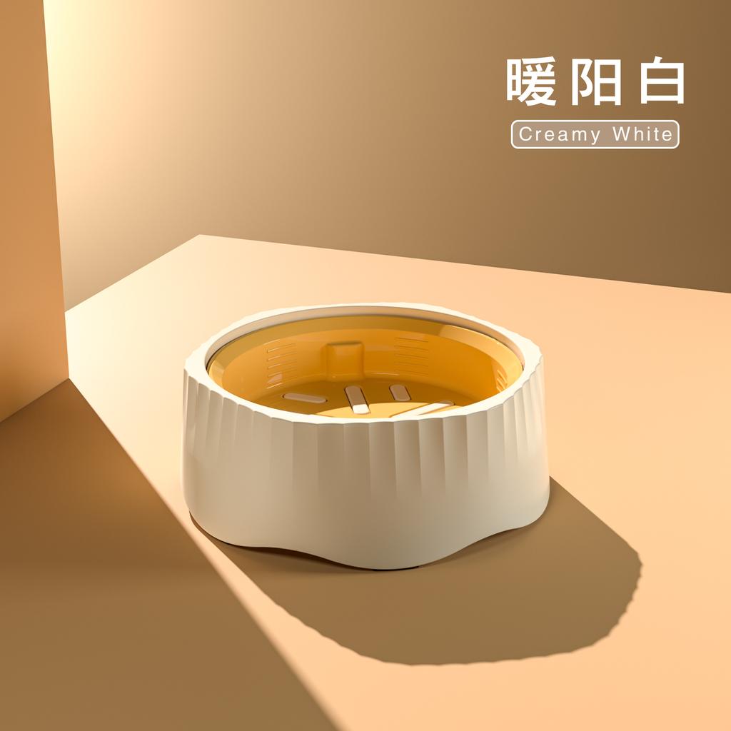 The New Slow Food Bowl Anti-choking Bowl Can Be Switched To Multi-functional Cat and Dog Bowl Pet Food Basin Bottom Non-slip and