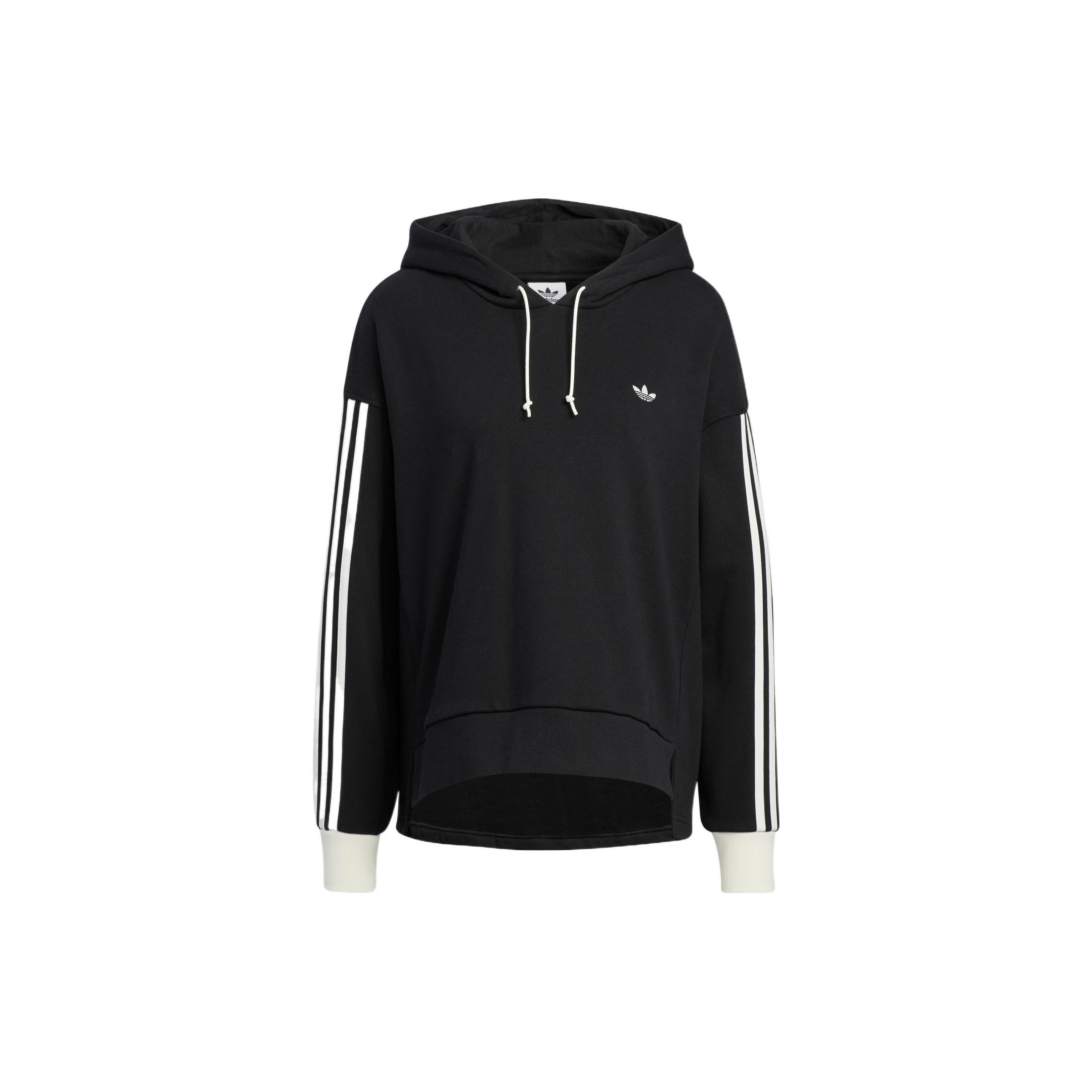 (WMNS) adidas Originals Trefoil Hoodie  Black  Women s IC8137 XS