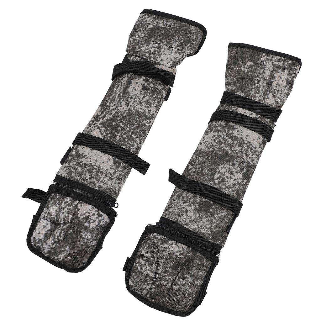 2 Stück Schlangengamaschen Wasserabweisend Verstellbar 600D Oxford-Gewebe Schlangenbeinlinge für Garten Outdoor Sk