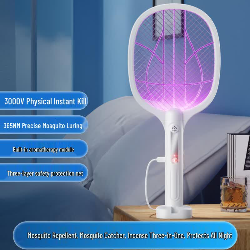 LISM USB Rechargeable Mosquito Swatter & Lamp