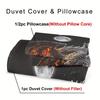 Open 2/3pcs of Soft And Comfortable Dragon Duvet Cover for Double Beds, Featuring Ancient Beast 3D Dragon bedding for Double Beds