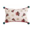 Soft Christmas Cushion Cover 30*50cm Throw Pillowcase Durable Christmas Pillow Cover  Bedroom