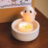 2026 Halloween Ghost Candle Holder Cartoon Ceramic Candlestick Holder for Home Party Decoration Festival Scented Candle Ornament