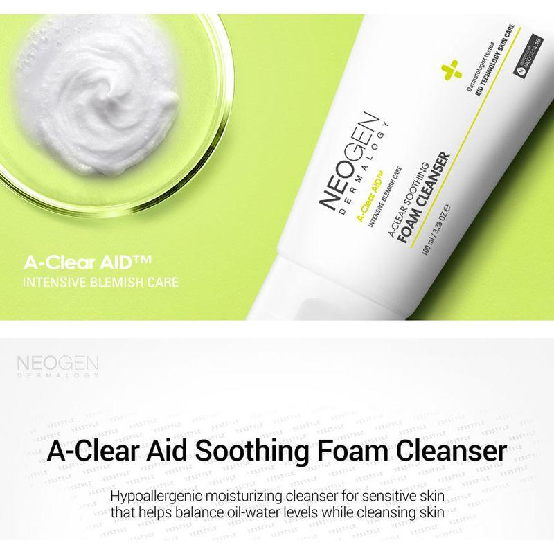 NEOGEN Dermalogy A-Clear Aid Soothing Foam Cleanser