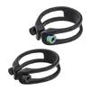 Carbon Fibers Bicycles Seats Post Clamps Seats Tube Lock Bicycles Seatpost Tube Clip for Mountain Bicycles Folding Bikes