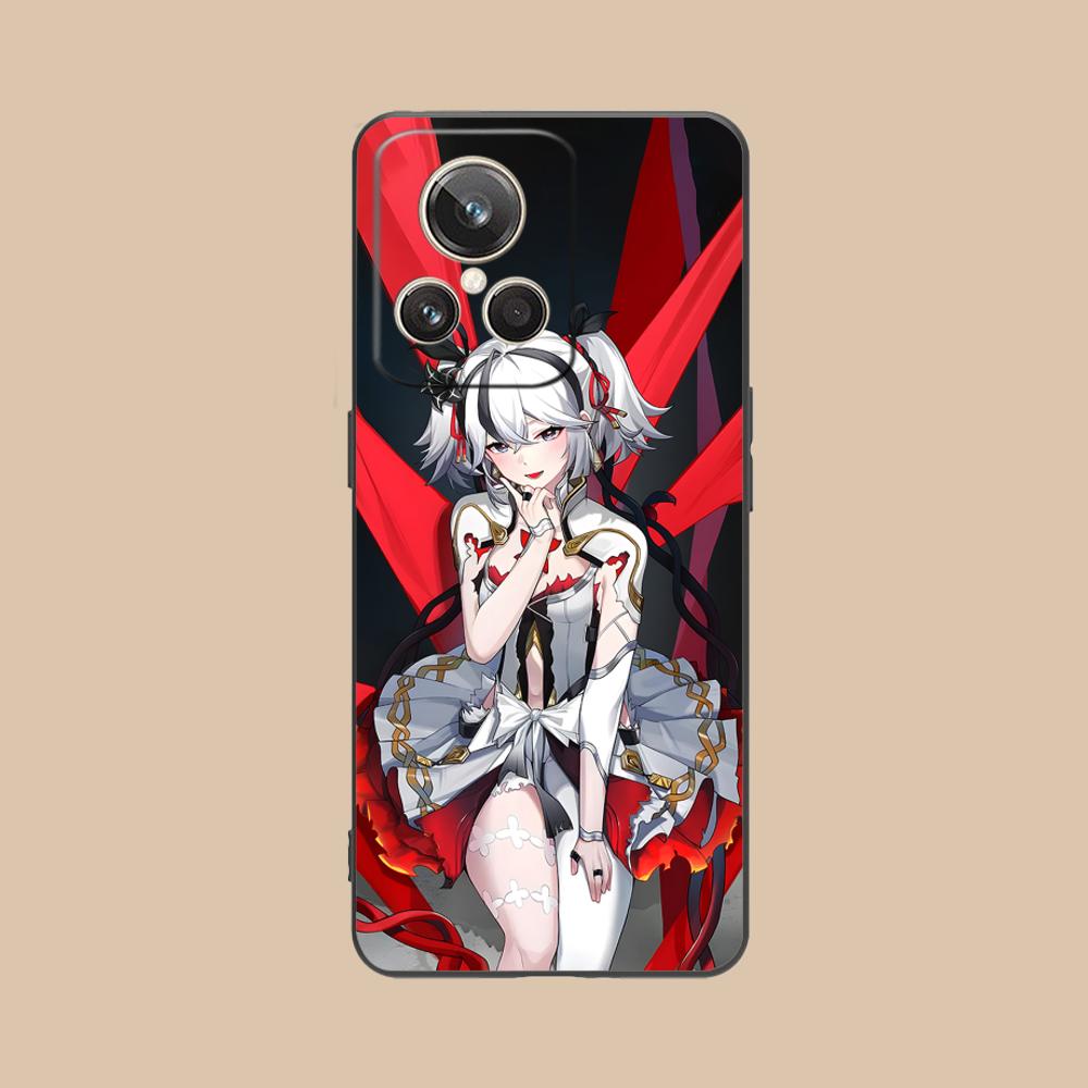 Wuthering Waves Camellya Phone Case for Realme 15 14 13 12 11 10 9 Pro Plus T i Lite 5G Colorful Printing Cover Pretty Luxury