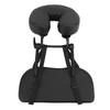 Beauty Bed Headrest Cradle U Shape Adjustable Folding Massage Table Face Cradle Pillow for Beauty Salon Black