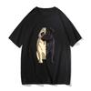 Lovely Cartoon Animal Tshirt Design Pattern Printed Unisexs Sweatshirt Summer Minimalist Casual Sports Loose Short Sleeve Tshirt