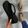 Fashion Women Platform Slippers Summer Fashion Lightweight Flip Flops Comfortable Casual Shallow Slippers Outdoor Beach Slide Shoes