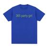 Party Girl Charli XCX Brat 360 Album T Shirt Men's Women Fashion Harajuku T-shirt Cotton Casual Cozy Oversized T-shirts
