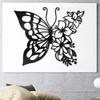 Rummy Wall Art Elegant Metal Wall Decoration Modern Metal Silhouette Easy Installation Decoration For For Bedroom Garden Garden Factors