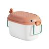 Household Toy Storage Organizer Box with Wheels Home Organization Baby Clothes Case Kids