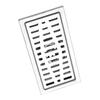 Stainless Steel Floor Drain Silver Tile Insert Drain Modern Floor Waste Grate  Kitchen