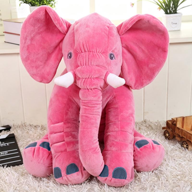 Olifant Pluche Kussen Baby Zacht Om Te Slapen Knuffels Speelgoed Baby Speelkameraadje Cadeaus Voor Kinderen Begeleidingspop Kerstcadeau