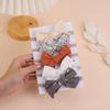 5Pcs/Set Baby Bows Headband Nylon Headbands Cotton Hair Bands for Children Girls Soft Hairband Newborn Hair Accessories Toddler