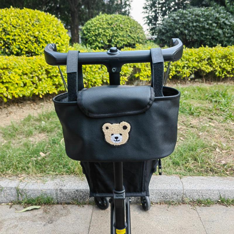 Universal Large Pocket Car Stroller Storage Hanging Bag - Baby Stroller Basket Organizer