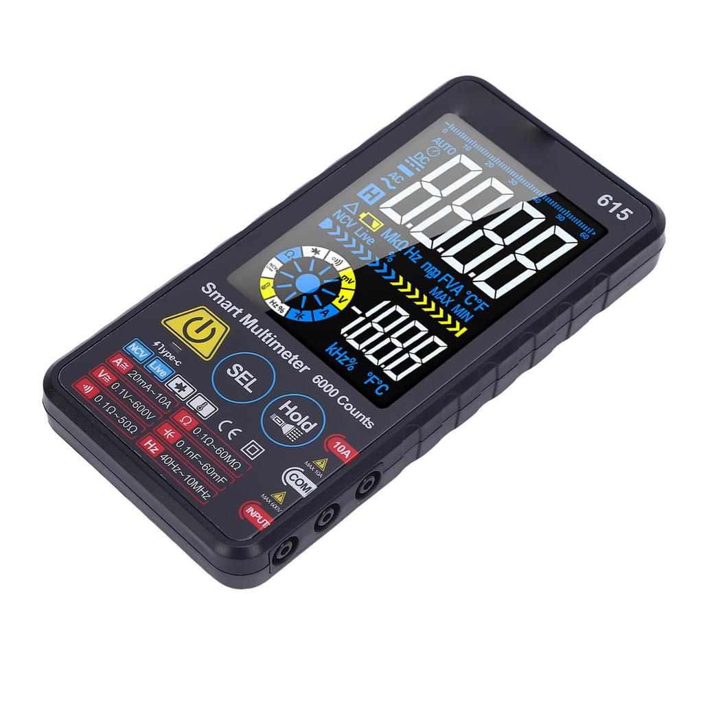 Digital Multimeter Accuracy Automatic Anti Burning Portable Voltage Current Meter for Repair